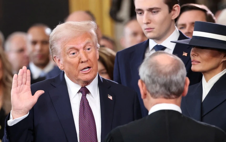 Donald Trump Sworn In as 47th President of the United States